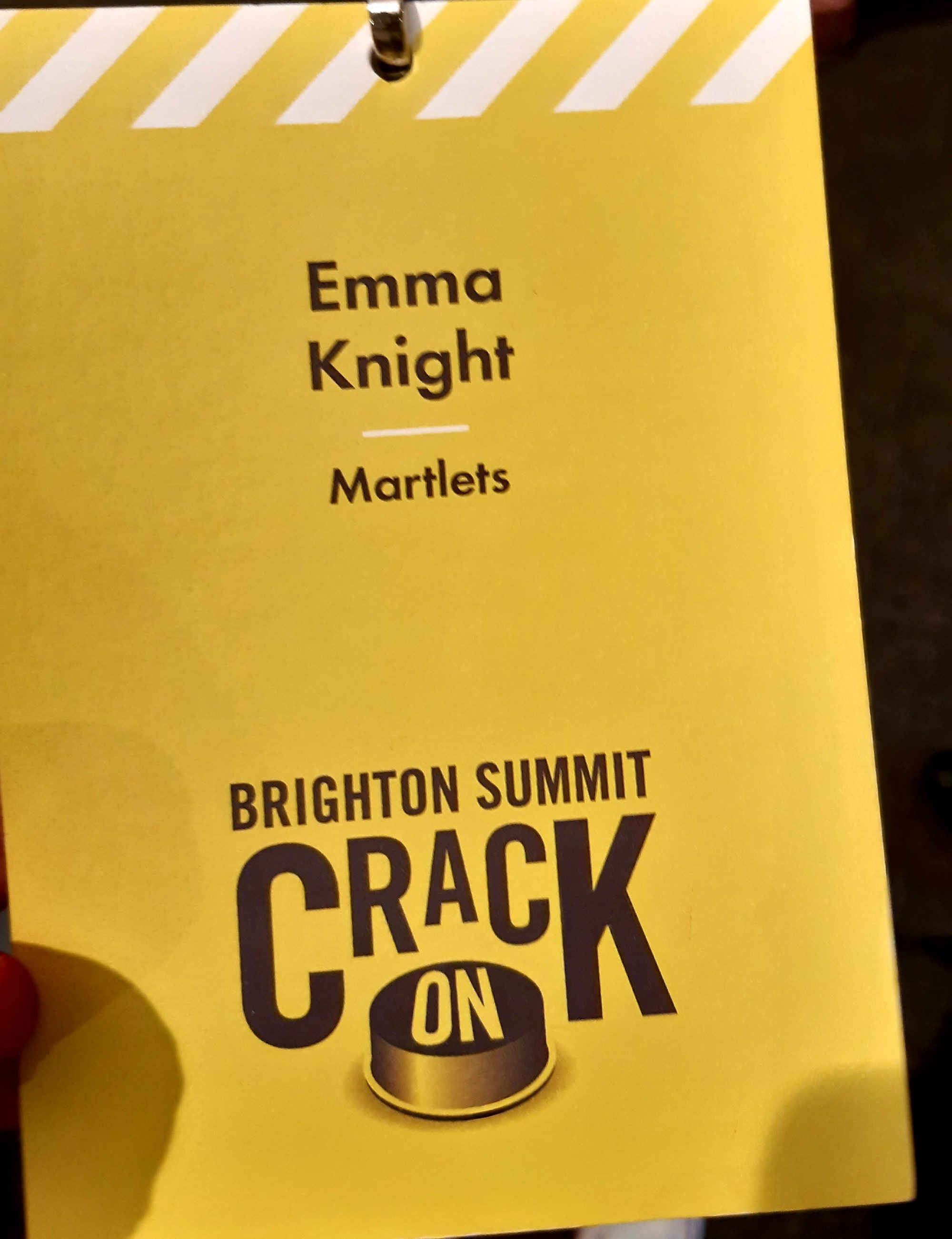 Emma Knight Brighton Summit